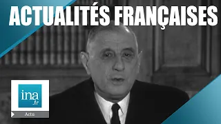 Les Actualités Françaises du 02 janvier 1963 : Rétro de l'année 62 | Archive INA