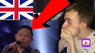 BRITISH GUY REACTS TO Roland Abante “I Will Always Love You” Whitney Houston | AGT 2023 Qualifiers!