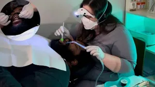 ASMR - Real Person Dental Exam, Tooth Extraction (Teeth Tapping/Scraping, Intentional Unintentional)