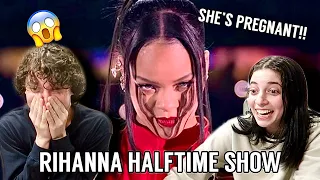 RIHANNA SUPER BOWL HALFTIME SHOW *REACTION*