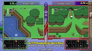 Mystery Mar 18 2021. ALTTP Randomizer Daily Race.