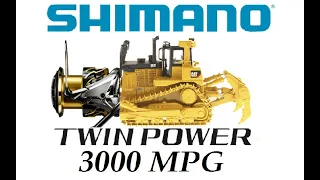 SHIMANO 20 TWIN POWER 3000MHG с главной парой PG