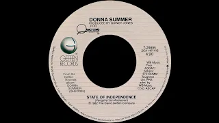 Donna Summer ~ State Of Independence 1982 Funky Purrfection Version