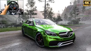 Mercedes - Benz E63 AMG | Forza Horizon 5 | Logitech g29 gameplay