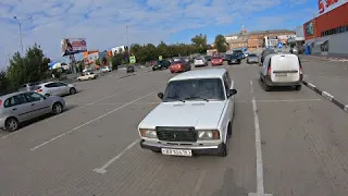 1989 [ ВАЗ 2107 1.5L (72) POV TEST DRIVE ]