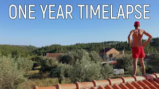 1 YEAR TIMELAPSE - Renovating the Ghost Town