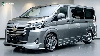 New 2025 Toyota Hiace Revealed! - More Modern and More Comfortable!