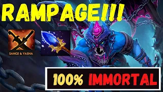 NEW IMBA ENDLESS NIGHT 7.27 Hard Carry Night Stalker RAMPAGE !!! Top Immo Dota 2 IMMORTAL BEST GUIDE