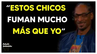 SNOOP DOGG HABLA DE CHICOS QUE FUMAN TANTO COMO ÉL | ENTREVISTA SUBTITULADA