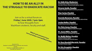 How to be an Ally in the Struggle to Eradicate Racism