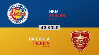 43.kolo HKM Zvolen - Dukla Trenčín HIGHLIGHTS