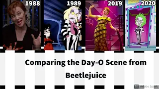 Comparing The Day-O Scene from Beetlejuice.