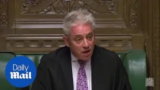 John Bercow: 'Arguable case' for contempt over Brexit legal advice