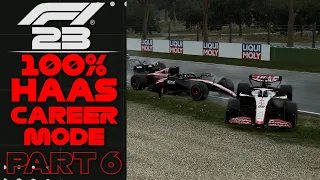 PODIUM DREAMS CRUSHED | F1 23 100% Career Mode Ep.6 | Imola Grand Prix