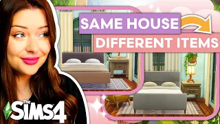 Building 2 IDENTICAL Houses But I Can't Use The Same Items in The Sims 4