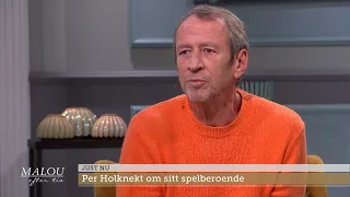 Per Holknekt: ”Spelat bort över 100 miljoner”  - Malou Efter tio (TV4)