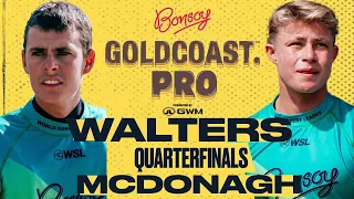 Mikey McDonagh vs. Dakota Walters I Bonsoy Gold Coast Pro presented by GWM - Quarterfinals