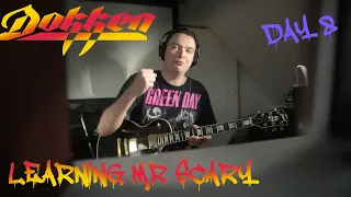 Conquering the Shred: Learning Mr Scary by Dokken on Guitar - Day 8