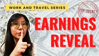 Earnings REVEALED | Work and Travel USA