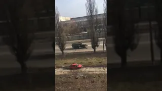 Повстання в Сумах? Російська вантажівка потрапила в засідку│Uprising in Sumy? Russian truck ambushed