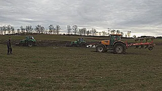 DEUTZ-FAHR SIĘ ZAPADŁ 🤯😱 MOKRA WIOSENNSA ORKA 2024🚜