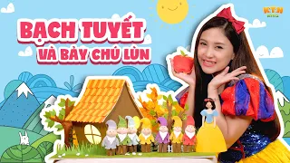 Kể Chuyện Nàng Bạch Tuyết Và 7 Chú Lùn Bằng Con Rối Vải Dạ | Annie Tóc Mây | KTN KIDS