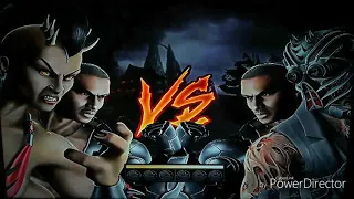 Xbo 360 Mortal Kombat Сестра(чёрный пояс) VS Брат(белый пояс)