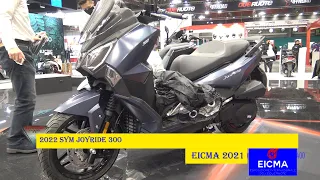 2022 SYM Joyride 300  Scooter Walkaround Eicma 2021