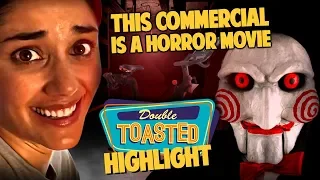 WEIRD PELOTON BIKE AD TURNS INTO A HORROR MOVIE | Double Toasted