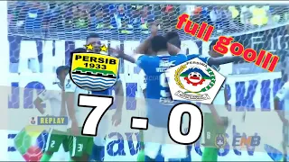 Persib Bandung vs Persiwa Wamena 7-0. Full gol, highlight - piala presiden