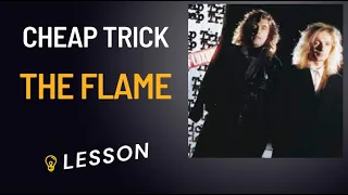 Cheap Trick - The Flame (guitar lesson)