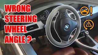 How To Clean Steering Wheel Angle Sensor | BMW E90 E91 E92