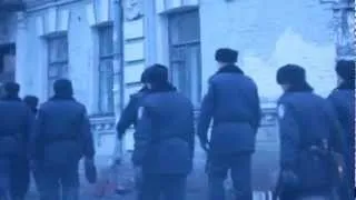 Ukrainian police and classical music