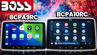 Boss BCPA9RC 9" & Boss BCPA10RC 10" - Floating Display, Apple Carplay & Android Auto