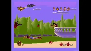 Disney's Aladdin - Sega Genesis - Level 9 (Sultan's Palace)