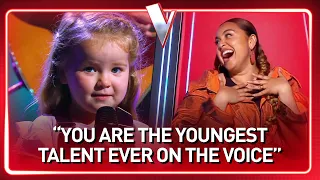 3-year-old singing kid STEALS the show on The Voice | #Journey 175