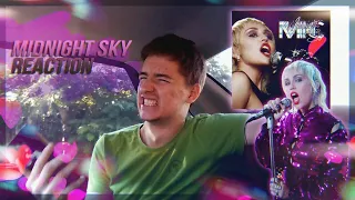 Miley Cyrus MIDNIGHT SKY | SINGLE + MUSIC VIDEO | РЕАКЦИЯ | RUSSIAN REACTION