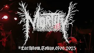 Mortify-Live@Earthdom,Tokyo,0708.2023 =FULL SET= #grind #grindcore #deathmetal #swedishdeathmetal