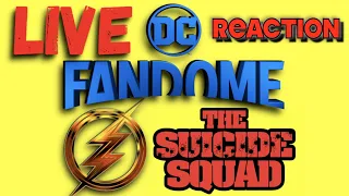 DC Fandome - The Flash & The Suicide Squad LIVE Reaction