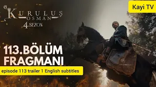 kuruluş Osman episode 113 trailer 1 English subtitles