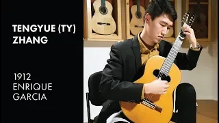John Williams' "Schindler's List" performed by Tengyue "TY" Zhang on a 1912 Enrique Garcia