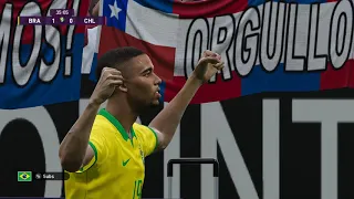 eFootball PES 2020 ML Copa America 2024 Brazil vs Chile Final | Brazil Gameplay