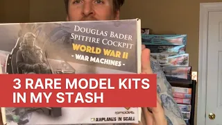 3 rare scale model kits in my stash!