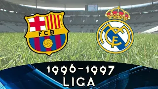 FC Barcelona vs. Real Madrid Liga 1ª División 1996-1997 Partido Completo Jornada 37