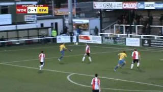 Woking 0-1 Staines Town (Match Highlights)