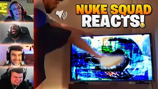 FaZe Nuke Squad Reacts to FUNNY WARZONE RAGE MOMENTS!