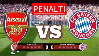 PENALTI⚽️ Arsenal FC VS Bayern Munchen  Efootball | FIFA | FC24 | PES | of Gameplay