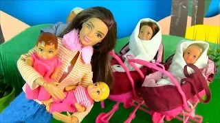 НЯНЯ РОБОТ ХОЗЯЙНИЧАЕТ ДОМА КАК МАМА Мультик #Барби Куклы Игрушки Для девочек IkuklaTV