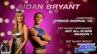 Aidan Bryant Intro Qualifiers Week 4 | America's Got Talent Fantasy League 2024 S01E04