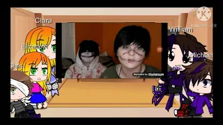 Aftons react to Creepypasta memes(Repost)